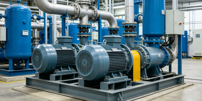 Industrial Compressor Motors for Air Compression Applications