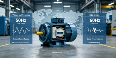 Electric motor voltage and frequency 50Hz vs 60Hz motor selection guide