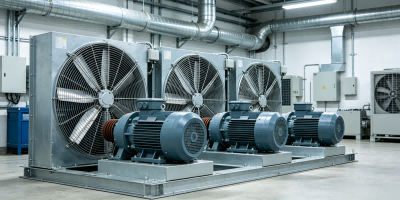 Industrial Fan Motors for Ventilation and Cooling Applications