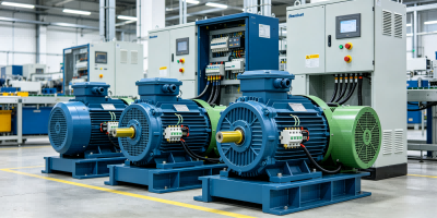 Industrial Low Voltage Electric Motors for Industrial Applications